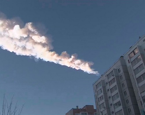 Meteorite hits central Russia in Pictures